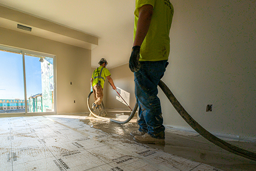 Underlayment instilation